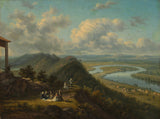 維克多·德格萊利-1840-從聖霍利奧克山看到的牛弓-藝術印刷品-美術複製品-牆藝術-id-acfg5j1va