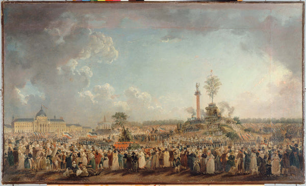 pierre-antoine-demachy-1794-the-feast-of-the-supreme-being-the-champ-de-mars-art-print-fine-art-reproduction-wall-art