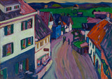 wassily-kandinsky-1908-murnau-view-from-the-window-of-griesbrau-art-print-fine-art-reproducción-wall-art-id-acgxs1d00