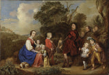 johannes-mytens-1639-perekonna-portree-ristija Johannesega-kunstitrükk-peen-kunsti-reproduktsioon-seinakunst-id-ach7sx44g