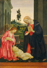 filippino-lippi-1480-obožavanje-djeteta-umjetnost-tisak-likovna-reprodukcija-zid-umjetnost-id-achqxr4wj