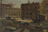 尤金·特里古萊特 1899 年香榭麗舍大街工業宮的拆除藝術印刷品美術複製品牆壁藝術
