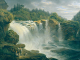 요한-네포무크-쇼들베르거-1821-the-traunfall-near-gmunden-art-print-fine-art-reproduction-wall-art-id-aci2xy4fw