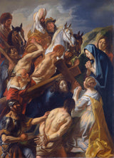 Jacoba Jordaens-i-1657-the-nesúci-of-the-cross-art-tlač-fine-art-reprodukcia stenou-art-id-aci47ekd7