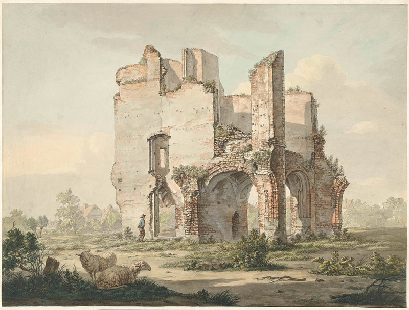 johannes-van-lexmond-1779-the-ruins-of-the-abbey-of-rijnsburg-art-print-fine-art-reproduction-wall-art-id-acianc9wz