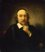 nicolaes-maes 1660肖像，一个人，艺术，印刷，精美的艺术，复制墙，艺术id-acjgv2t80