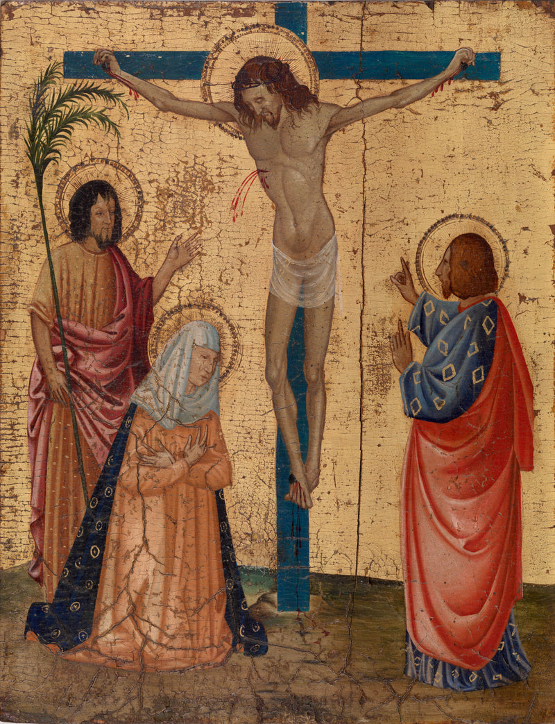 unknown-crucifixion-with-saints-art-print-fine-art-reproduction-wall-art-id-acjwp4ofu