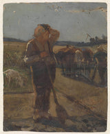 thomas-simon-cool-1841-farmer-standing-with-shovel-in-the-country-art-print-fine-art-reproduction-wall-art-id-ack7qoi4o