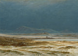caspar-david-friedrich-1825-severna-pokrajina-pomlad-umetnost-tisk-likovna-reprodukcija-stena-umetnost-id-ackuabzea