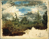 kilian-zoll-a-wooded-hillside-studie-art-print-fine-art-reproduction-wall-art-id-acl60rzjc