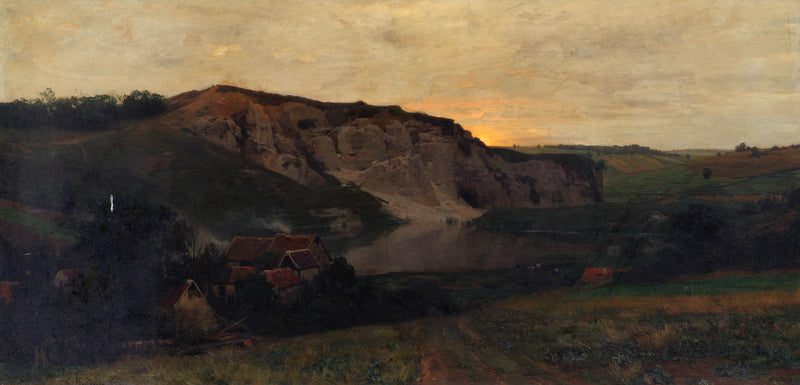 konrad-ludwig-lessing-1900-rocky-landscape-with-pond-art-print-fine-art-reproduction-wall-art-id-acm2eqn0z