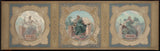 henry-jean-louis-boureau-1890-sketch-for-lobau-gallery-of-the-city-hall-de-paris-paz-literatura-ciência-arte-imprimir-belas-artes-reprodução-arte de parede