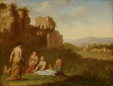 johan-van-haensbergen-1665-nymphs-tắm-nghệ thuật-in-mỹ-nghệ-sinh sản-tường-nghệ thuật-id-acnpun5g5