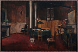 讓-貝羅-1889-新聞室-議事錄-藝術-印刷-美術-複製品-牆藝術