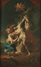 paul-troger-1746-sankt-sebastian-og-kvinderne-kunsttryk-fin-kunst-reproduktion-vægkunst-id-acoqtzi67