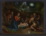 girolamo-da-carpi-1535-tillbedjan-av-herdarna-konsttryck-finkonst-reproduktion-väggkonst-id-acp0egt5w