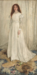 james-abbott-mcneill-whistler-1862-symfonia-w-białej-nr-1-biała-dziewczyna-sztuka-druk-reprodukcja-dzieł sztuki-ścienna-sztuka-id-acpab0g9l