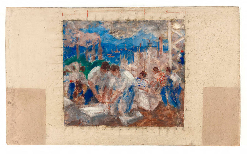 jean-alfred-adler-1933-mens-work-sketch-for-the-boys-school-of-kuss-street-13th-district-of-paris-art-print-fine-art-reproduction-wall-art