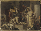 乔凡尼·巴蒂斯塔·蒂波洛，圣约翰的施洗约翰的斩首艺术印刷精美的艺术复制品墙壁艺术id acrexit33