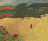 保罗·塞鲁西耶-1890-大紫貂海滩在勒普杜艺术印刷精美艺术复制品墙艺术 id-actc0lq9q