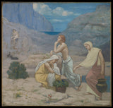 pierre-puvis-de-chavannes-1891-the-hepherds-song-art-print-reproducție-de-art-fin-art-wall-art-id-actr39k16