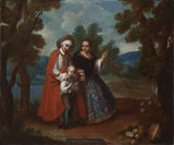 胡安·帕特里西奥·莫里特·鲁伊斯（Juan patricio Morlete）鲁伊斯（Ruiz）1760年，您来自西班牙和莫尔斯（Morse）的阿尔比诺（Albino）七世，法兰西（Français）的艺术印刷精美的艺术复制品墙艺术acu5hcby3