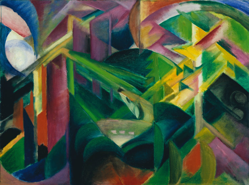 franz-marc-1912-deer-in-the-monastery-garden-art-print-fine-art-reproduction-wall-art-id-acvqi0itj