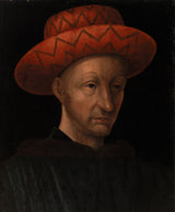 讓·富凱·查爾斯七世肖像藝術印刷美術複製品牆藝術 id-acw6fyywb