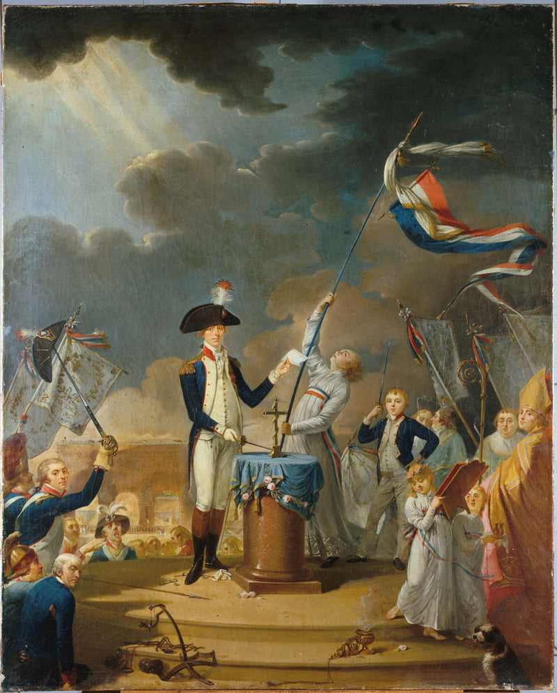 l-david-1791-the-oath-of-lafayette-at-the-festival-of-the-federation-july-14-1790-art-print-fine-art-reproduction-wall-art