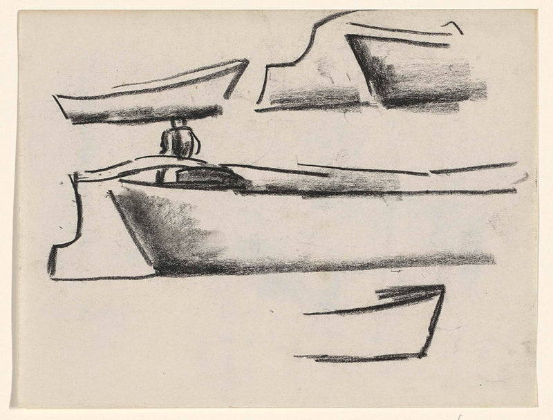 leo-gestel-1891-sketch-sheet-studies-of-a-ship-and-a-man-art-print-fine-art-reproduction-wall-art-id-acy211k16