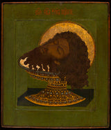 ecole-moscovite-1570-head-of-st-jean-baptiste-in-a-section-art-print-fine-art-reproduction-wall-art