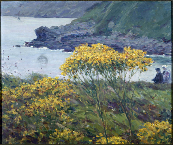 louis-welden-hawkins-1910-yellow-umbel-art-print-fine-art-reproduction-wall-art