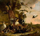 melchior-d-hondecoeter-1671-το-κοράκι-έκλεψε-τα-φτερά-φόρεσε-για να-στολιστεί-τέχνη-εκτύπωση-fine-art-reproduction-wall-art-id-acys4fn2m