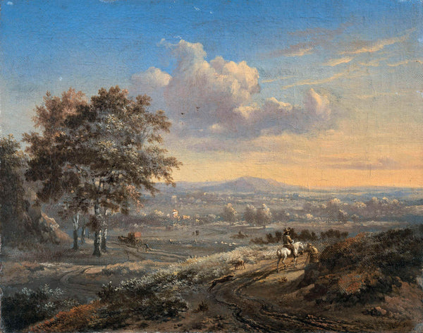 jan-wijnants-1655-hilly-landscape-with-a-rider-on-a-country-road-art-print-fine-art-reproduction-wall-art-id-acytlujgx