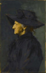 jean-jacques-henner-1901-pani-seraphin-henner-art-print-reprodukcja-dzieł sztuki-sztuka-ścienna