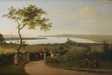 jens-juel-1800-widok-na-mały-pasek-ze-wzgórza-w pobliżu-middelfart-funen-art-print-reprodukcja-dzieł sztuki-wall-art-id-ad0l5nslf
