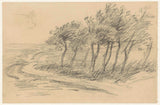jozef-Iisrael-1834-puud-avatud-maastikukunstis-print-kujutav-kunst-reproduktsioon-seinakunst-id-ad0x1ae15