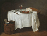 让-巴蒂斯特-西蒙-夏尔丹-1732-白色桌布艺术印刷精美艺术复制品墙艺术 id-ad1dtdgbg
