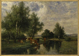 エドヴァルド・バーグ-1877-夏の風景-ブレーキンゲアート-プリント-ファインアート-複製-ウォールアート-id-ad1owaw0k