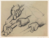 leo-Gestel-1891-studie-ark-hands-art-print-fine-art-gjengivelse-vegg-art-id-ad27zy8dx