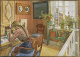 卡尔·拉尔森（Carl-Larsson）1912年的字母写艺术印刷精美的艺术复制品墙艺术ID-ad3e07l5m