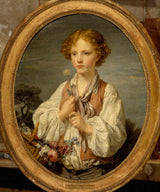Jean-Baptiste-Greuze-1760-jauns-gans-kārdinošs-liktenis-vai-viņa-ganu-mīlēja-mākslas-izdrukas-fine-art-reproducēšana-sienas māksla
