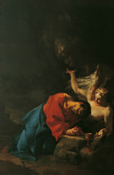 保羅-特羅格-1750-橄欖山上的基督-藝術印刷品-美術複製品-牆藝術-id-ad4guyk5m