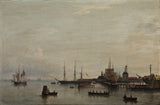 t-kloss-1838-cách tiếp cận Copenhagen-by-sea-art-print-fine-art-reproduction-wall-art-id-ad4w90uq3