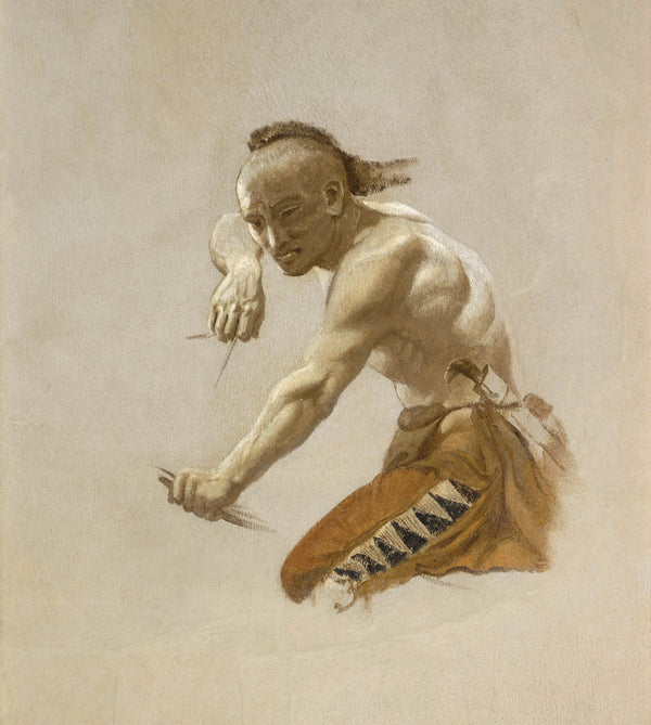 karl-ferdinand-wimar-1861-study-for-indian-inbuffalo-hunt-by-indians-art-print-fine-art-reproduction-wall-art-id-ad5kycq9m