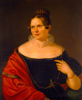 费迪南德-弗洛尔-1838-伊丽莎-保尔森-托瓦尔森-女儿的肖像-印刷-美术-复制-墙-艺术-id-ad6t9wk44
