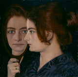 Oskar-zwintscher-1901-портрет-на-на-художници-жена-арт-печат-изящни репродуктивната-стена-арт-ID-ad7ybeml2