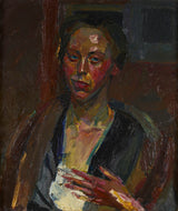 franz-wiegele-1912-o-pintor-sueco-ella-wanner-impressão-de-arte-reprodução-de-belas-artes-art-de-parede-id-ad8mxgh7n