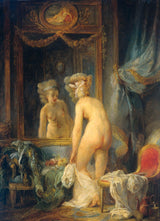 jean-frederic-schall-1780-morning-toilet-art-print-fine-art-reprodução-arte-de-parede-id-ad98e2fbk