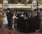 愛德華·馬奈-1873-歌劇藝術印刷品的假面舞會美術複製品牆藝術 id-ad9m1c5dp